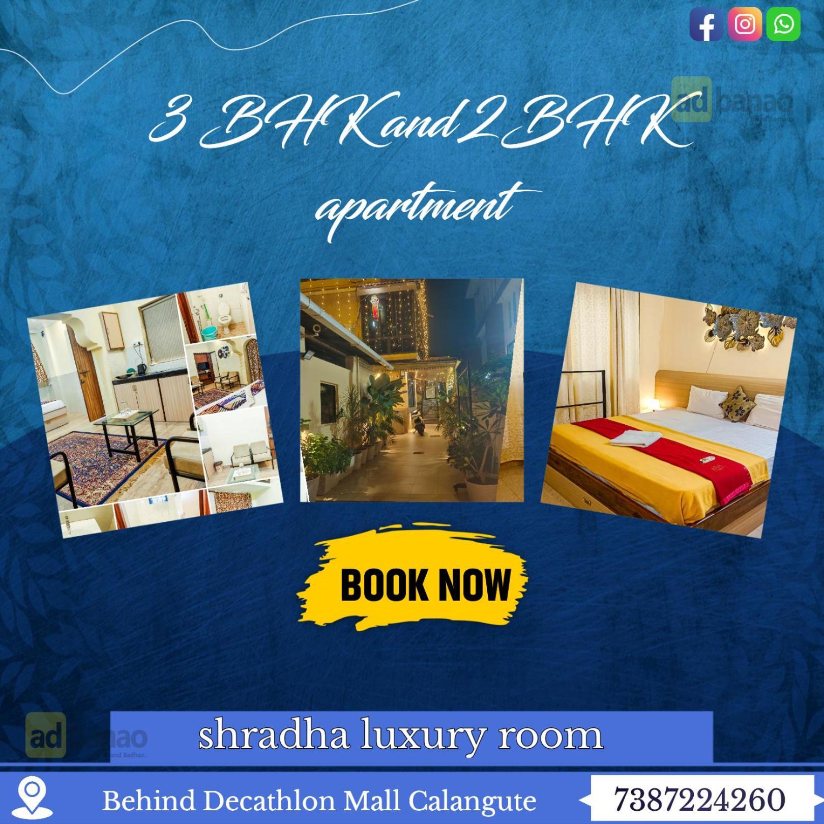 Shradha Luxury Room Calangute Eksteriør bilde